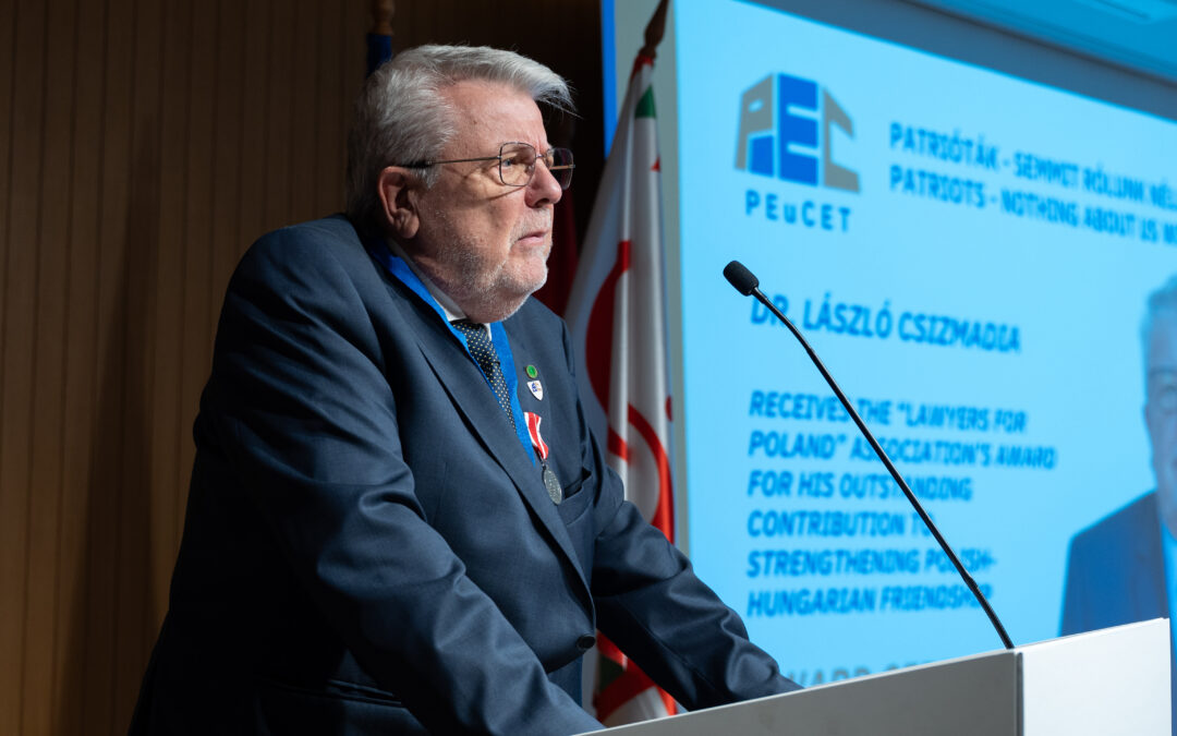 MUTATJUK CSIZMADIA LÁSZLÓ A VI. PEUCET-KONFERENCIÁN MONDOTT NYITÓBESZÉDÉT! + VIDEÓ
